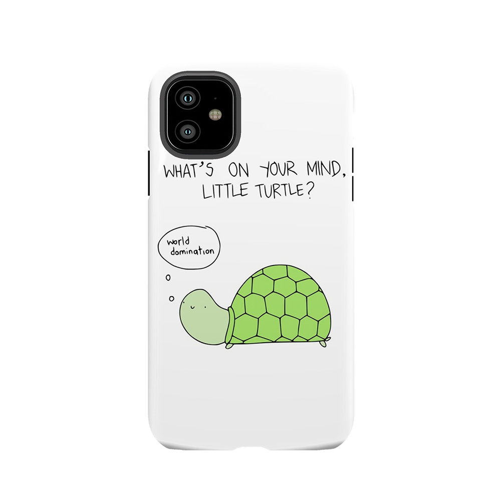 Turtle World Domination Tough Phone Case