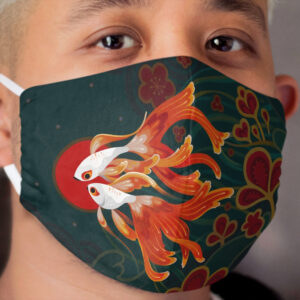 Two comets Cloth Face Mask