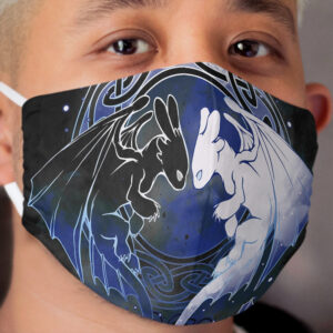 Two Dragons Cloth Face Mask