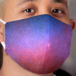 Two-Tone Galaxy Cloth Face Mask