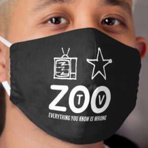 U2 ZOO TV BY ABEL 2017 Cloth Face Mask