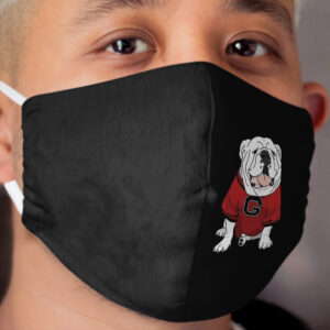 UGA Bulldog Cloth Face Mask