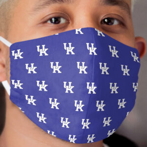 UK Logo grid Cloth Face Mask