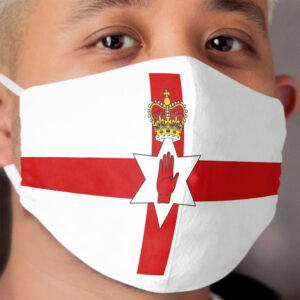 Ulster Banner (flag of Northern Ireland) Cloth Face Mask