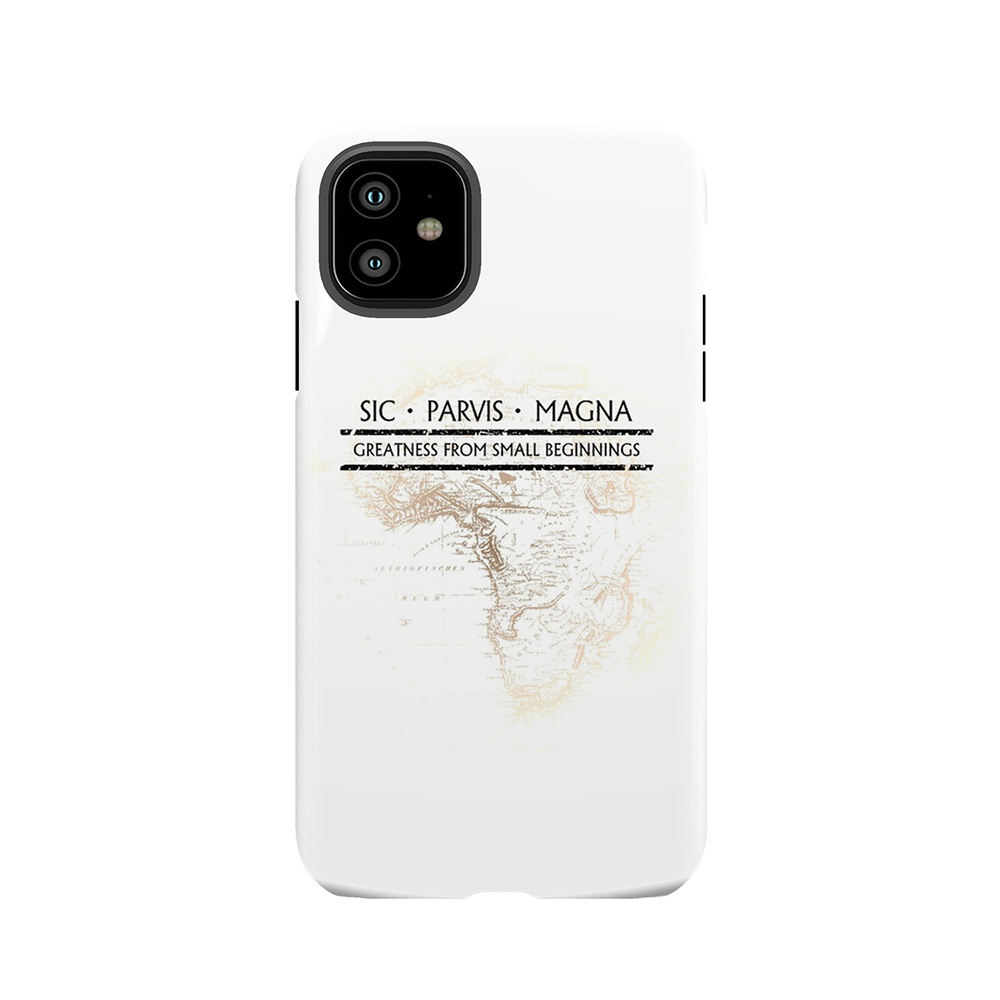 Uncharted - Sic Parvis Magna Tough Phone Case