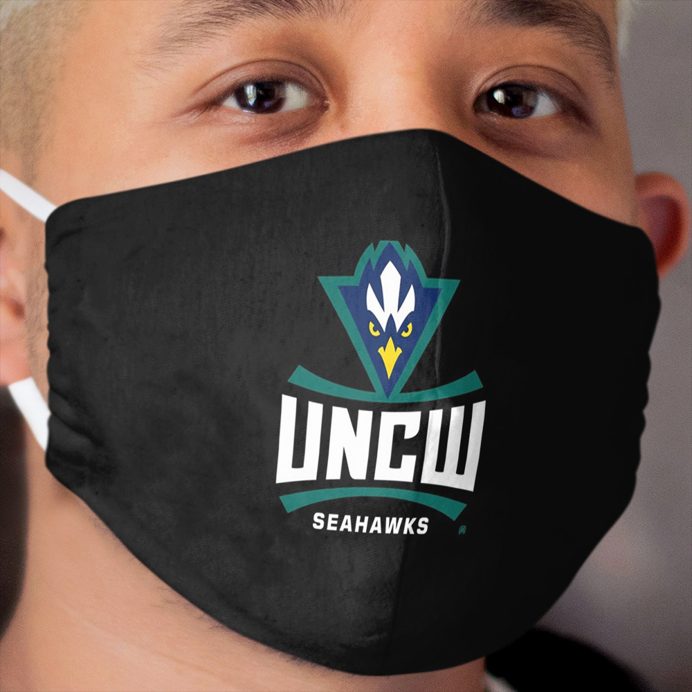 UNCW Seahawks NCAA Women's Sweat PPNCW014 Cloth Face Mask