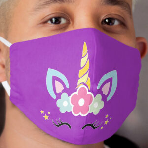 Unicorn Cloth Face Mask 2