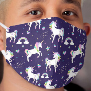 Unicorn Cloth Face Mask