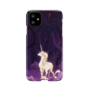 Unicorn In A Lilac Wood Phone Case