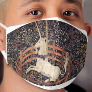Unicorn In Captivity Cloth Face Mask