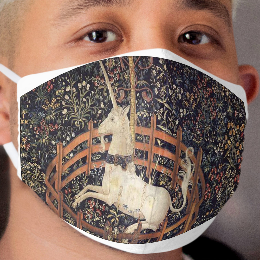 Unicorn In Captivity Cloth Face Mask