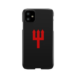 United Trident Design - Black And Red Phone Case