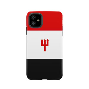 United Trident - Red, White And Black Tough Phone Case