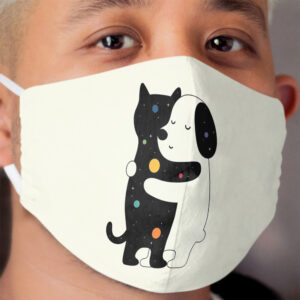 Universal Language Cloth Face Mask