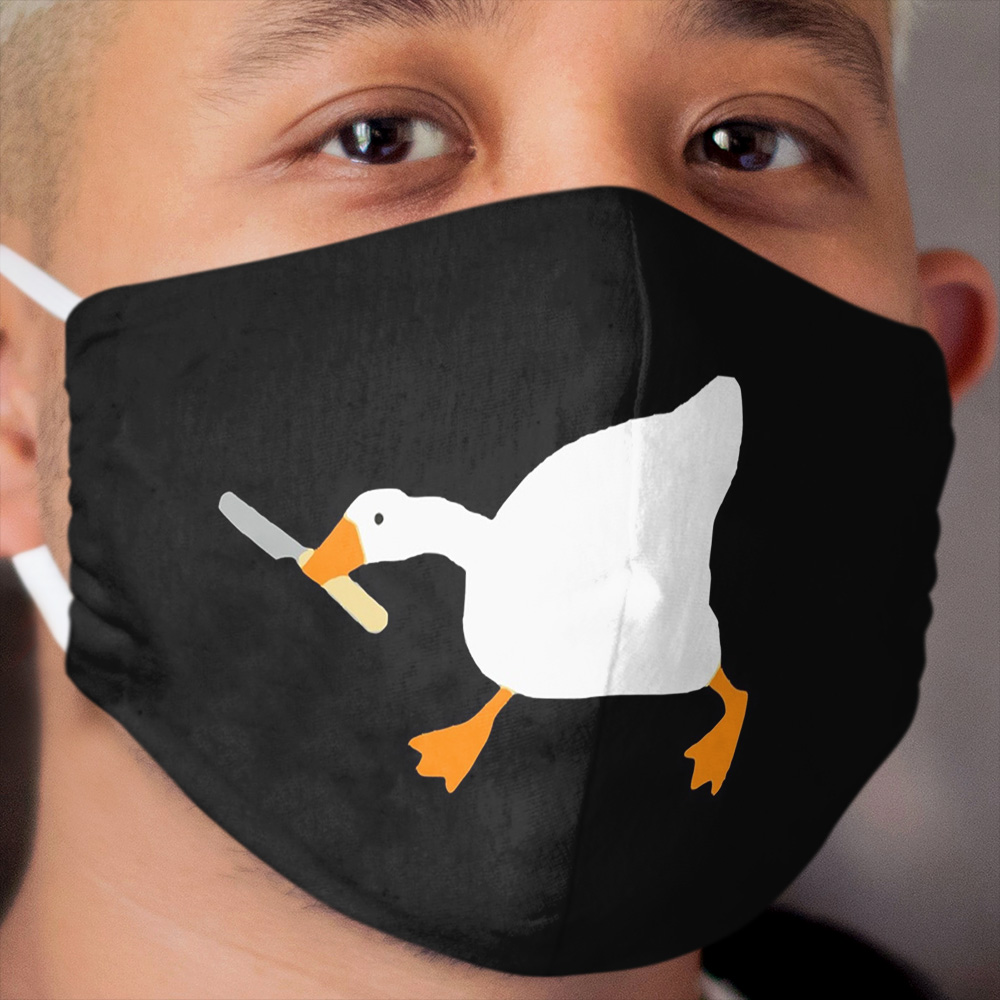 Untitled Goose Game Cloth Face Mask
