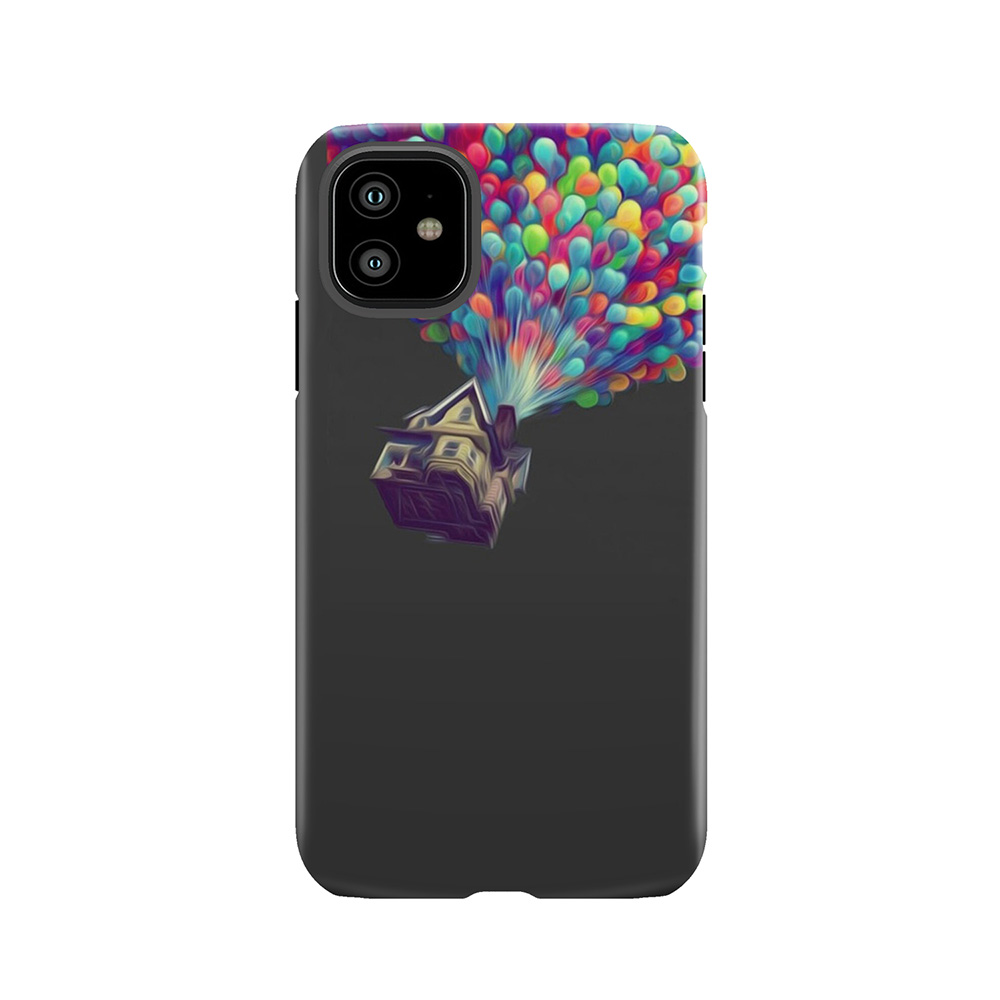 Up Balloons - Oil Style Tough Phone Case