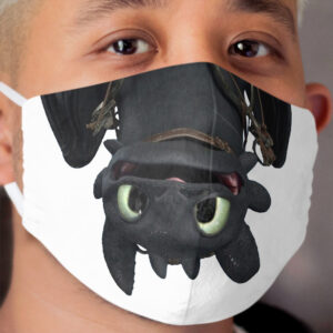 Upside Dragon Cloth Face Mask