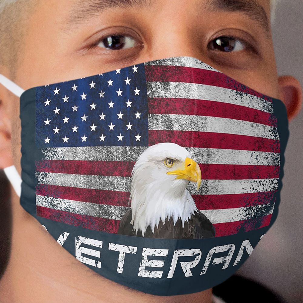 US ARMY VETERAN Cloth Face Mask 2