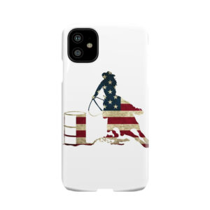 Usa Barrel Racing Phone Case