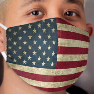 usa flag face Cloth Face Mask