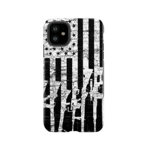 Usa Gun Rifles Flag, American Patriotic 2A 2Nd Amendment, Weapon, Guns Firearm Loving Design Art Gift Men Women Tough Phone Case