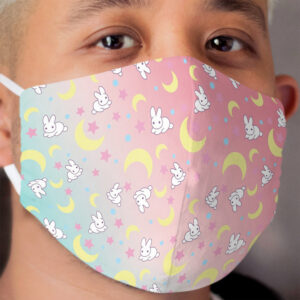 Usagi Tsukino Pattern Cloth Face Mask