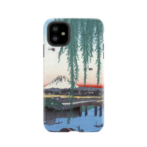 Utagawa Hiroshige Yatsumi Bridge Tough Phone Case