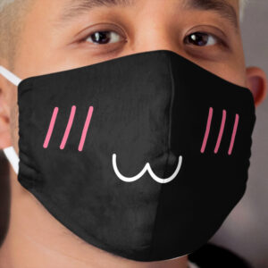 uwu blushu Cloth Face Mask