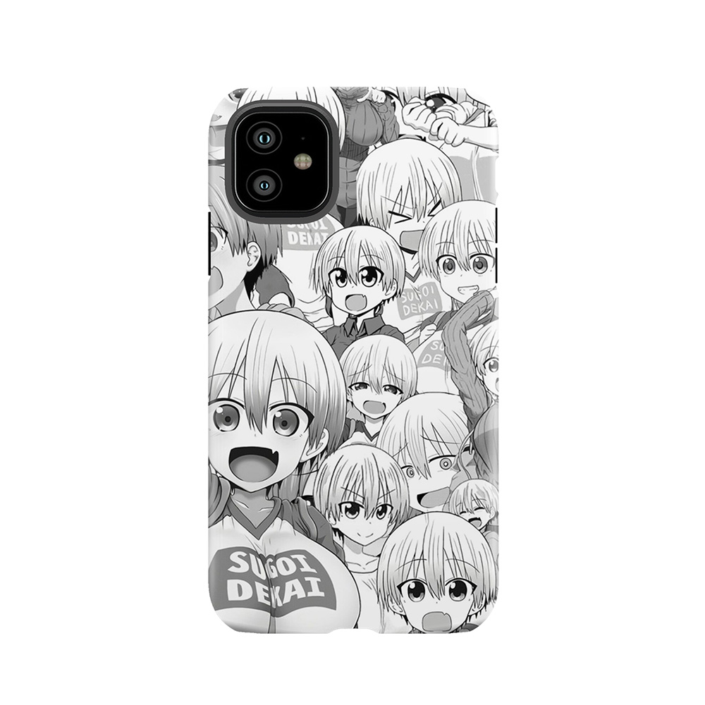 Uzaki-Chan Collage Tough Phone Case