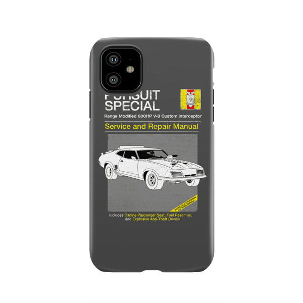 V-8 Interceptor Service and Repair Tough Phone Case