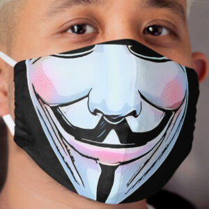 V for vendetta Cloth Face Mask