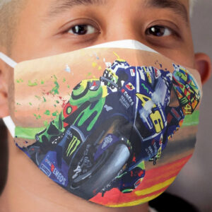 VALENTINO ROSSI Cloth Face Mask