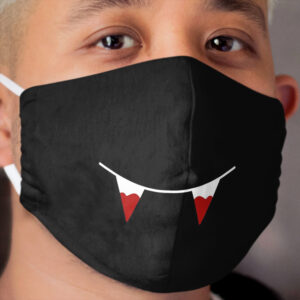 Vampire Smile (bloody) Cloth Face Mask