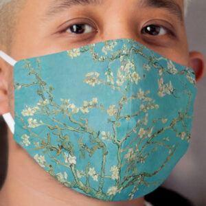 Van Gogh Blossoming Almond Tree Cloth Face Mask