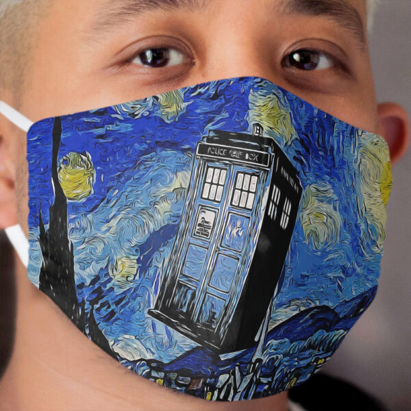 Van in time Cloth Face Mask