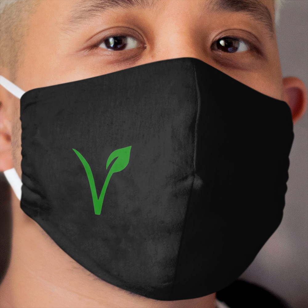 Vegan Logo Cloth Face Mask