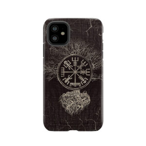 Vegvisir And Tree Of Life -Yggdrasil Tough Phone Case
