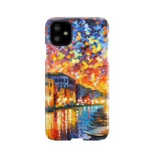 Venice - Grand Canal - Leonid Afremov Cityscape Phone Case