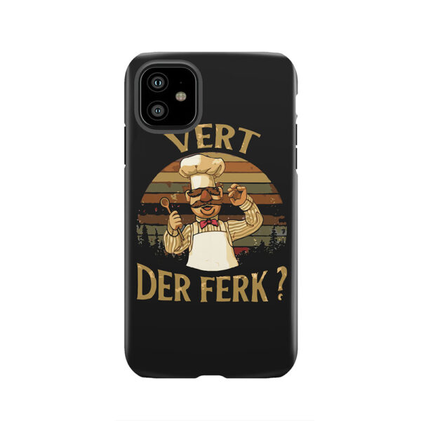 vert der ferk retrocolor Tough Phone Case