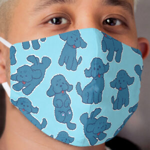 Vicchan - Yuri!!! on ice - Blue Cloth Face Mask