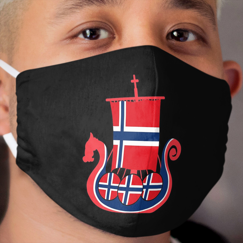 Viking ship Norway Cloth Face Mask
