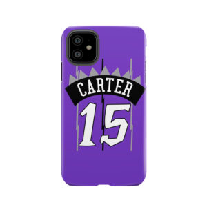Vince Carter Throwback Raptors Jersey Tough Phone Case