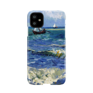 Vincent Van Gogh Seascape Near Les Saintes-Maries-De-La-Mer Phone Case