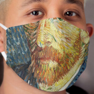 Vincent Van Gogh - Self portrait Cloth Face Mask