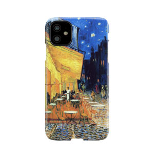 Vincent Van Gogh - The Cafe Terrace On The Place De Forum In Arles At Nigh Phone Case