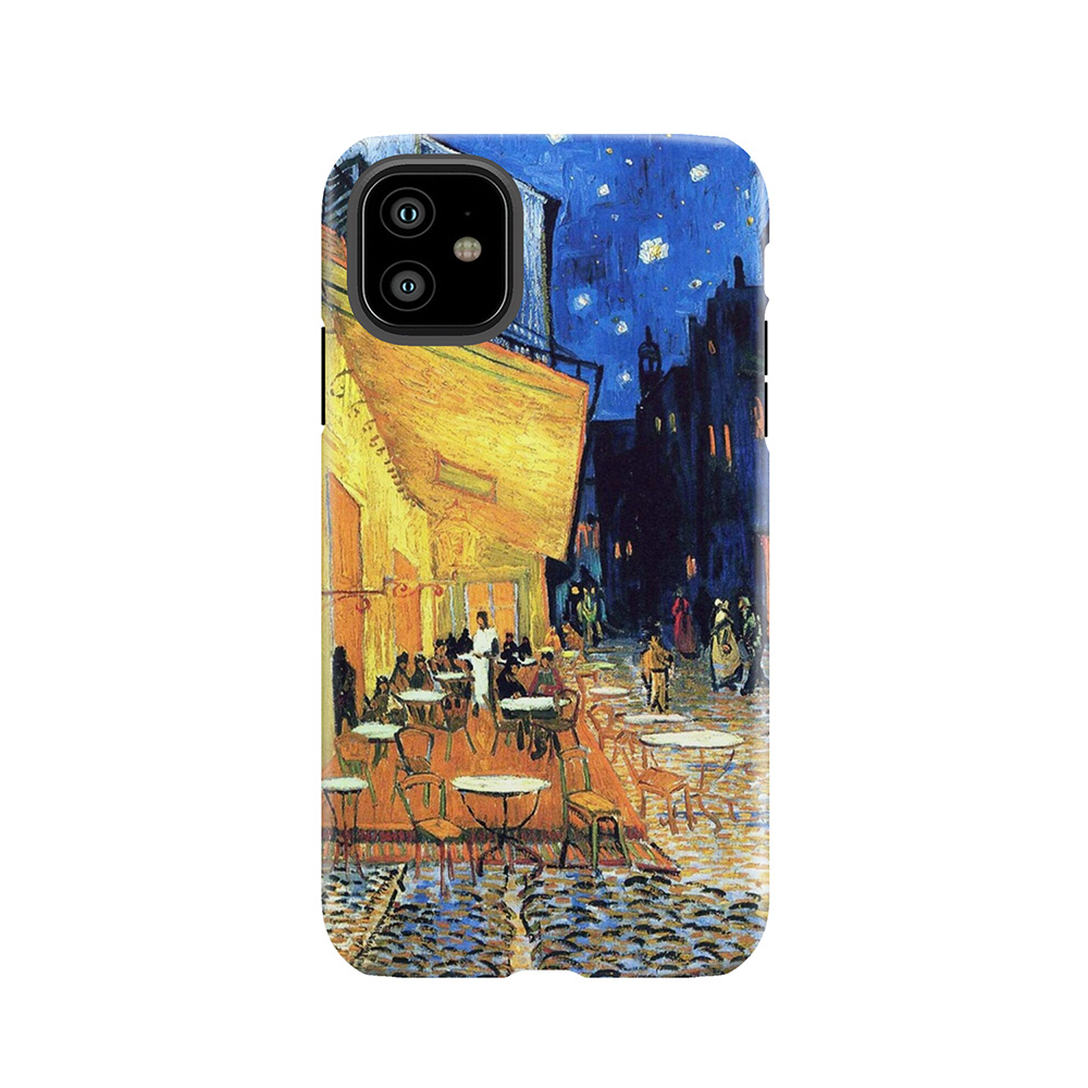 Vincent Van Gogh - The Cafe Terrace On The Place De Forum In Arles At Nigh Tough Phone Case