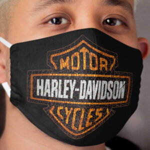 Vintage American motorcycle old and cracked- totally vintage Cloth Face Mask