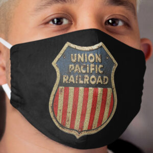 Vintage American Railroad Cloth Face Mask