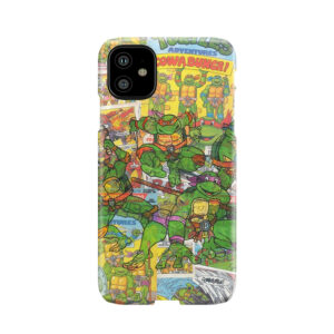 Vintage Comic Teenage Mutant Hero Turtles Phone Case
