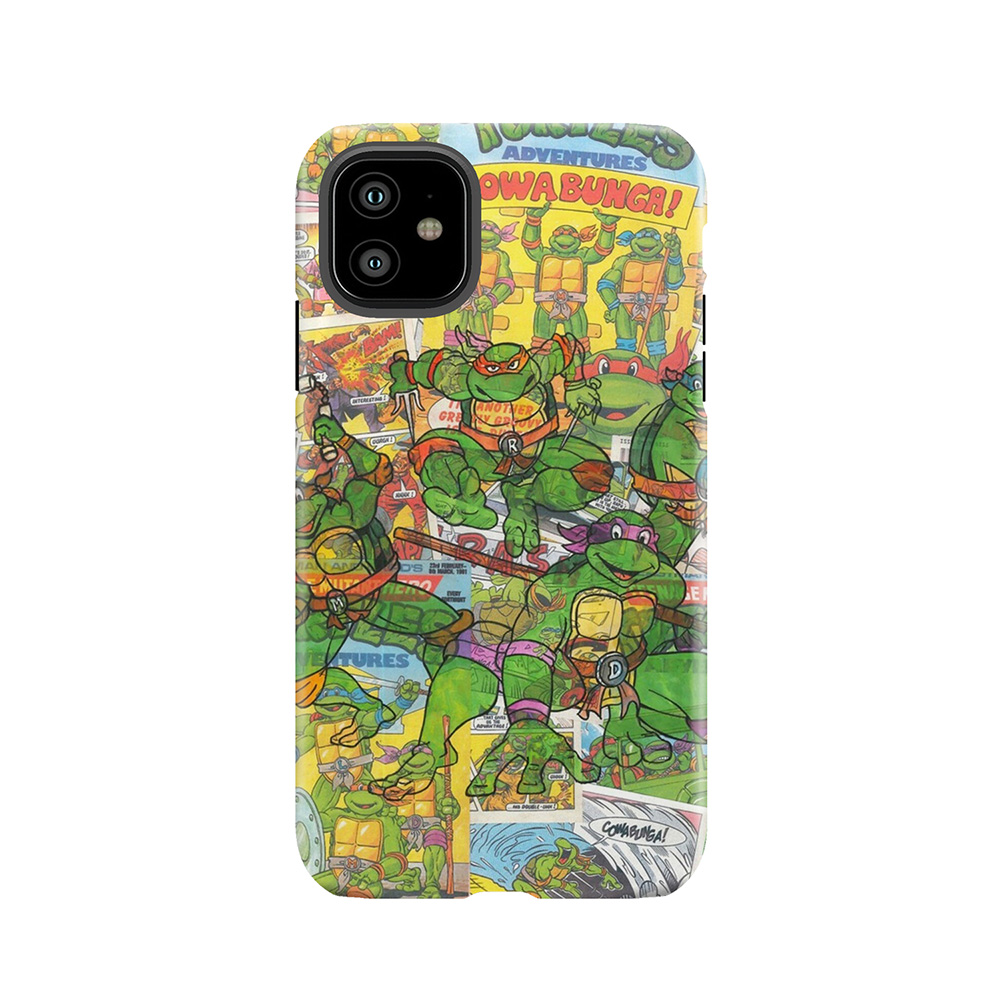 Vintage Comic Teenage Mutant Hero Turtles Tough Phone Case